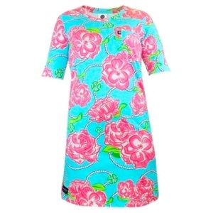 Simply Southern Roses And Pearls T-shirt Dress